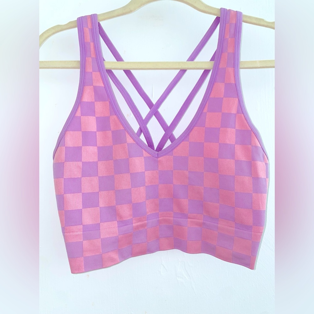 COPY - Target Checked “Brami Colsie” Sports Bra